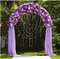 90" x 55" White Decorative Metal Wedding ARCH Party Ceremony Decorations Supply